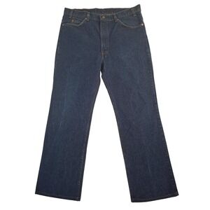 Vintage Levi's 517 Jeans Mens 38x31 (36x30) Blue Bootcut Made USA Orange Tab 90s